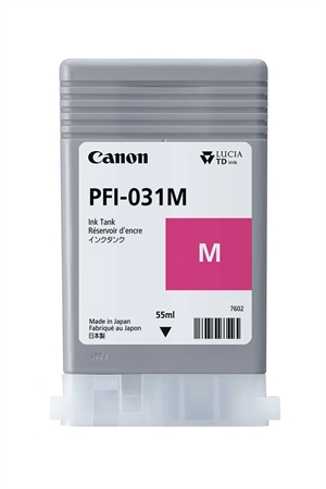 Canon Magenta PFI-031M mustepatruuna