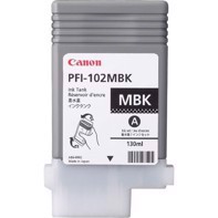Canon Matte Black PFI-102MBK - 130 ml mustepatruuna