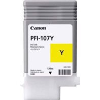 Canon Yellow PFI-107Y - 130 ml mustepatruuna