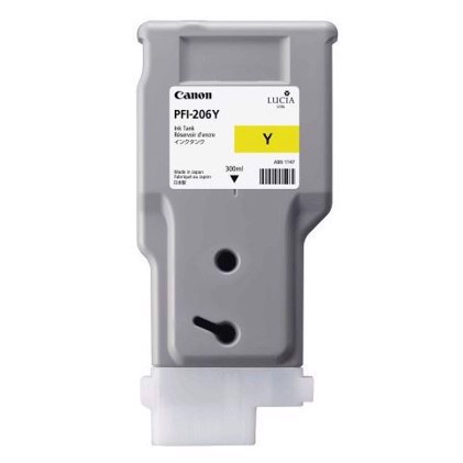 Canon Yellow PFI-206Y - 300 ml mustepatruuna