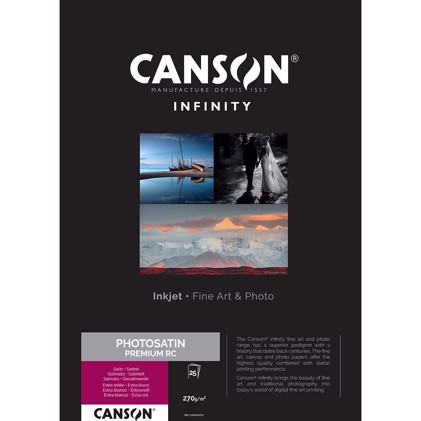 Canson PhotoSatin Premium RC 270g/m² - A4, 250 arkkeja