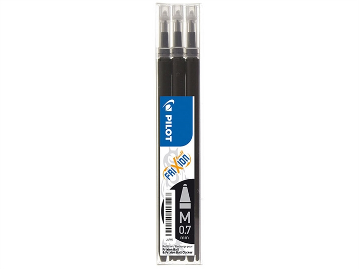 Pilot Frixion Clicker 0.7 Tee Musta (3)