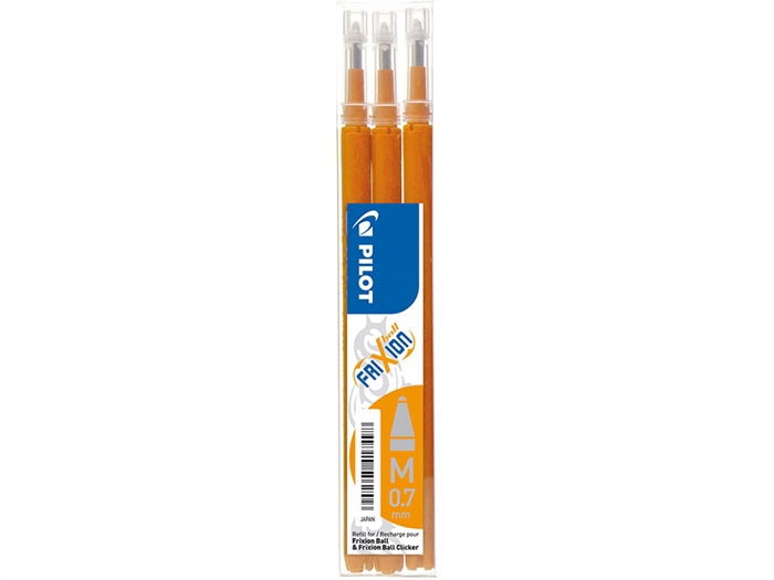 Pilot Frixion Clicker 0.7 Requil Orange (3)
