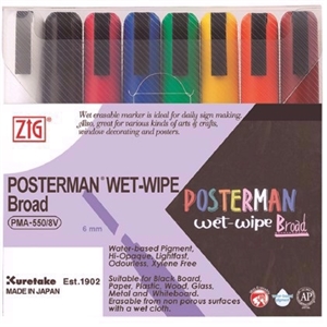 Zig Mark Postererman Wet -Weep 6mm 8 - Aseta