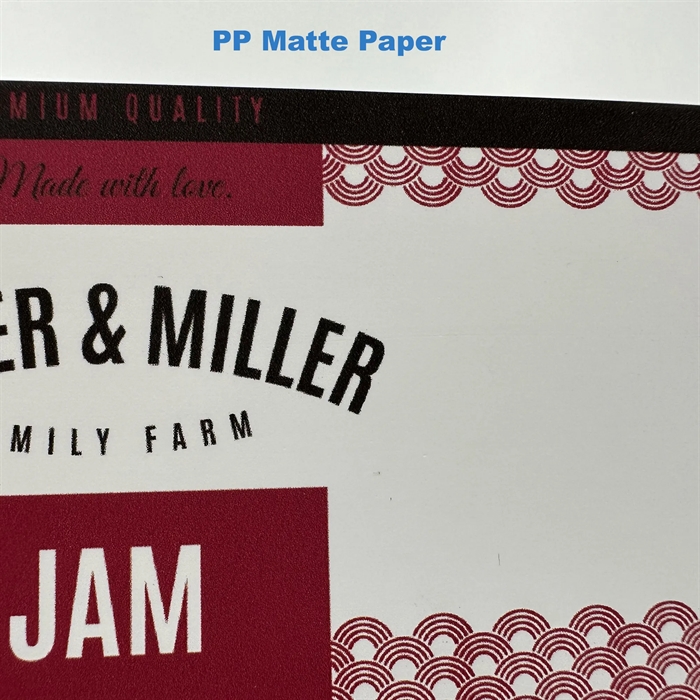 PP Mat etikettitestin rulla - 10 cm x 4 metriä