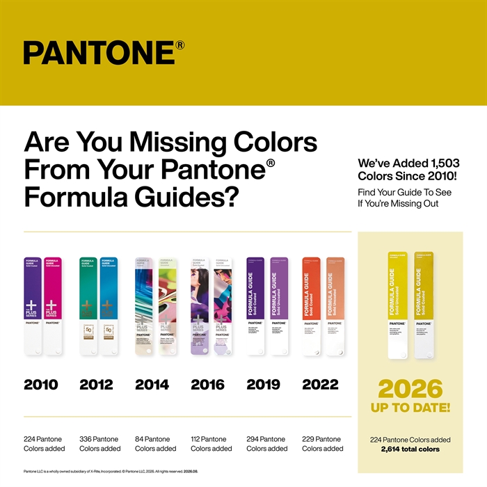 Pantone-kalibroitu lisenssi myönnetty neljälle uudelle Canon GP-sarjan suurkuvatulostimelle