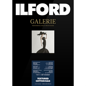 Ilford Textured Cotton Rag for FineArt Album - 210mm x 245mm - 25 kpl.