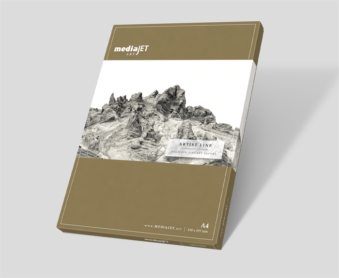 mediaJET Museum Natural Velvet - 300 g/m² - 13x18 50 arkkia
