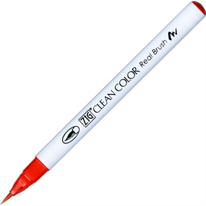 Zig Clean Color Brush Pen 020 FL. Punainen