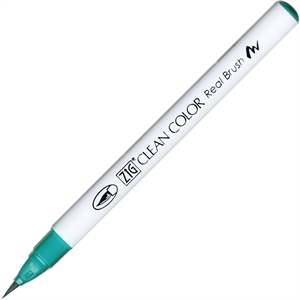 Zig Clean Color Brush Pen 042 FL. Turkoosi vihreä