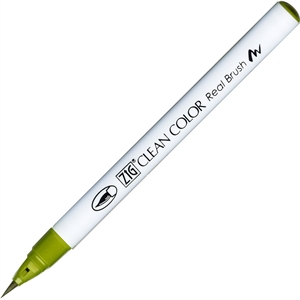 Zig Clean Color Brush Pen 046 FL. Keskivihreä