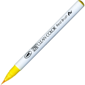Zig Clean Color Brush Pen 050 FL. Keltainen