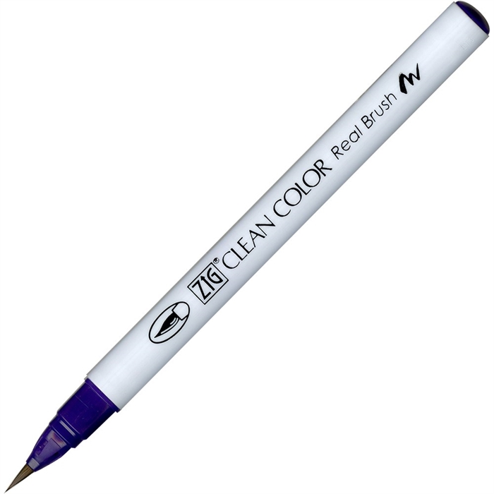 Zig Clean Color Brush Pen 084 FL. Syvä violetti