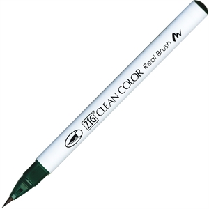 Zig Clean Color Brush Pen 400 FL. Merivihreä