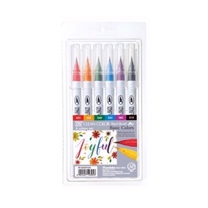 Zig Clean Color Brush -kynä 6 kpl