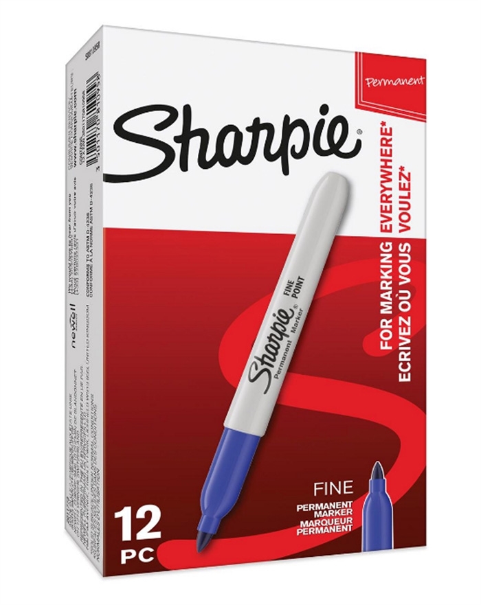 Sharpie Mark hieno 1,0 mm sininen