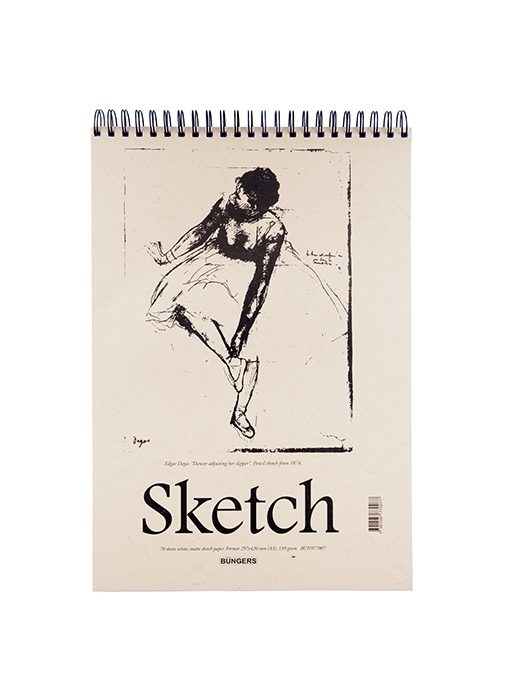 Büngers Sketch Pad A3 110G 70 arkkia