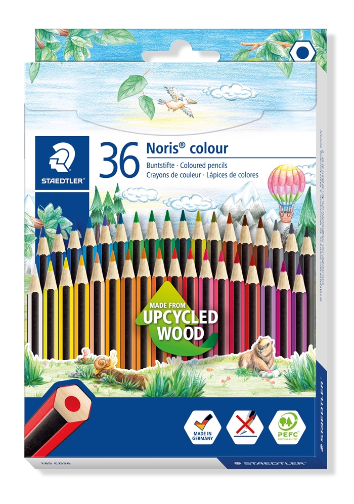 Staedtler Crayon Noris kierrätetty puu perse (36)