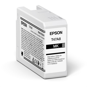 Epson Matte Black 50 ml mustepatruuna T47A8 - Epson SureColor P900