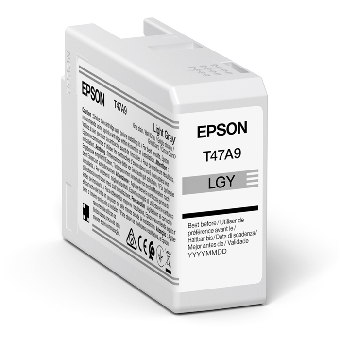 Epson Light Gray 50 ml mustepatruuna T47A9 - Epson SureColor P900