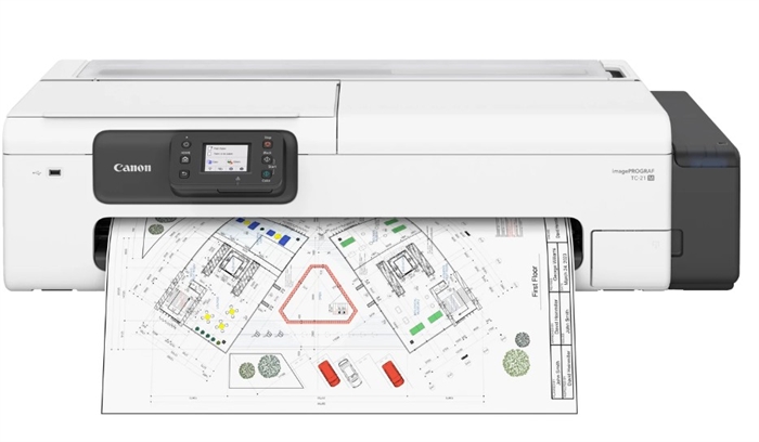 Canon TC-21M -piirturi (skannerilla)
