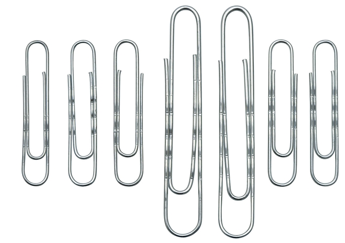 Wedo Paper Clips 77mm (100)