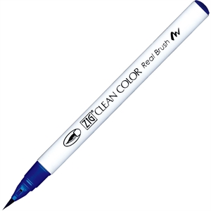 Zig Clean Color Brush Pen 319 Preussin sininen