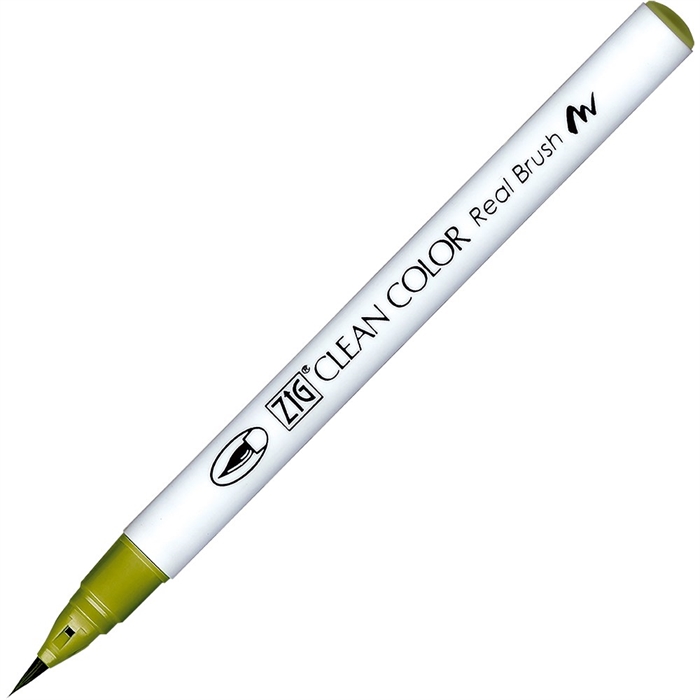 Zig Clean Color Brush Pen 401 koskaan vihreä