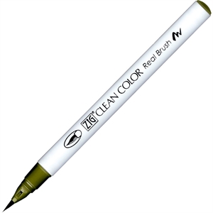 Zig Clean Color Brush Pen 402 Moss Green