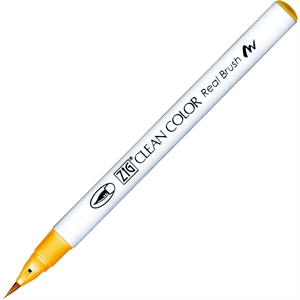 Zig Clean Color Brush Pen 504 Kadmium keltainen