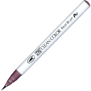 Zig Clean Color Brush Pen 808 Plum Harmaa