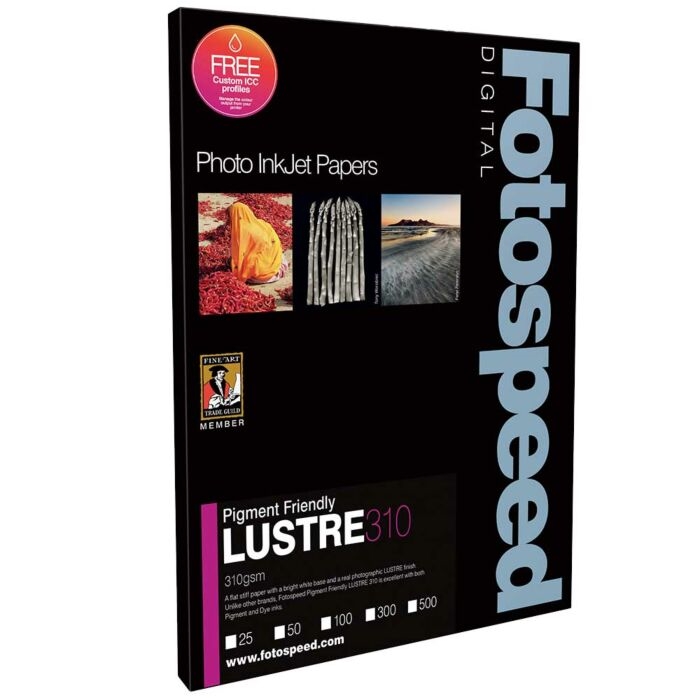 Fotospeed PF Lustre 310 g/m² - A4, 100 arkkia