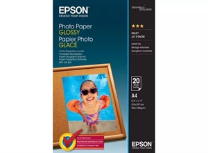 Epson Valokuvapaperi Kiiltävä 200 g/m² - A4 - 20 arkkia