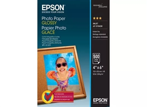 Epson valokuvapaperi kiiltävä 200 g/m² - 10x15 cm - 500 arkkia