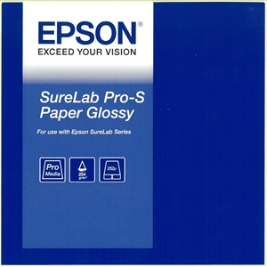 Epson SureLab Pro-S Kiiltävä paperi BP 3,5" x 65 metriä, 4 rullaa