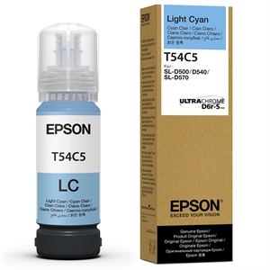 Epson T54C Light Cyan 70ml mustekasetti SureLab SL-D500:een.