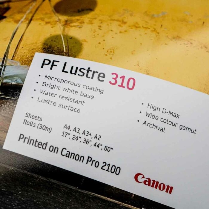 Fotospeed PF Lustre 310 g/m² - 36" x 30 metriä