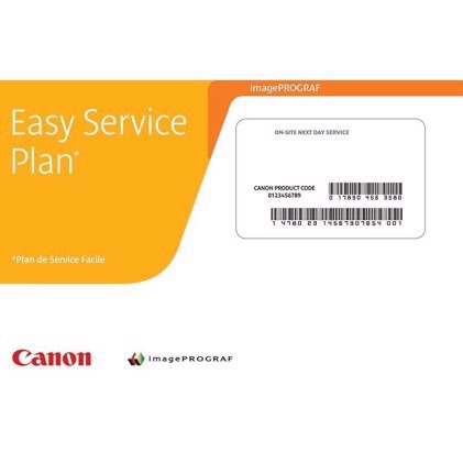 Canon Easy Service Plan on 5 vuoden -ä 24" tulostimelle.