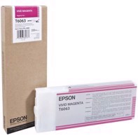 Epson Vivid Magenta T6063 - 220 ml mustepatruuna Epson Pro 4880:lle