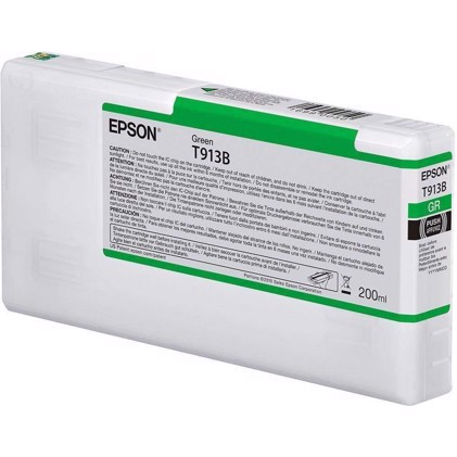 Epson Green T913B - 200 ml mustepatruuna