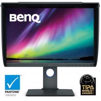 BenQ SW240 - 24,1 tuuman valokuvaeditointiin tarkoitettu näyttö  + shading hood