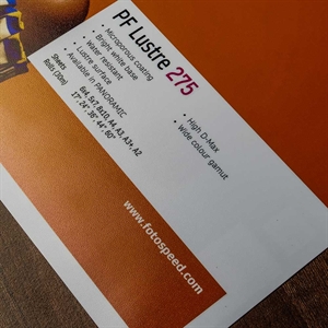 Fotospeed PF Lustre 275 g/m² - 17" x 30 metriä
