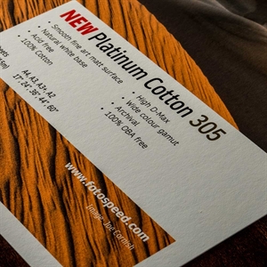 Fotospeed Platinum Cotton 305 g/m² - 24" x 15 metriä