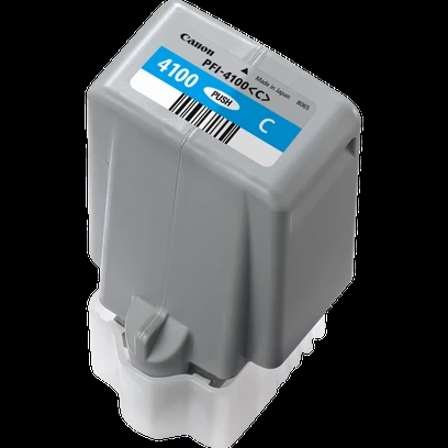 Canon Cyan PFI-4100C - 80 ml mustepatruuna