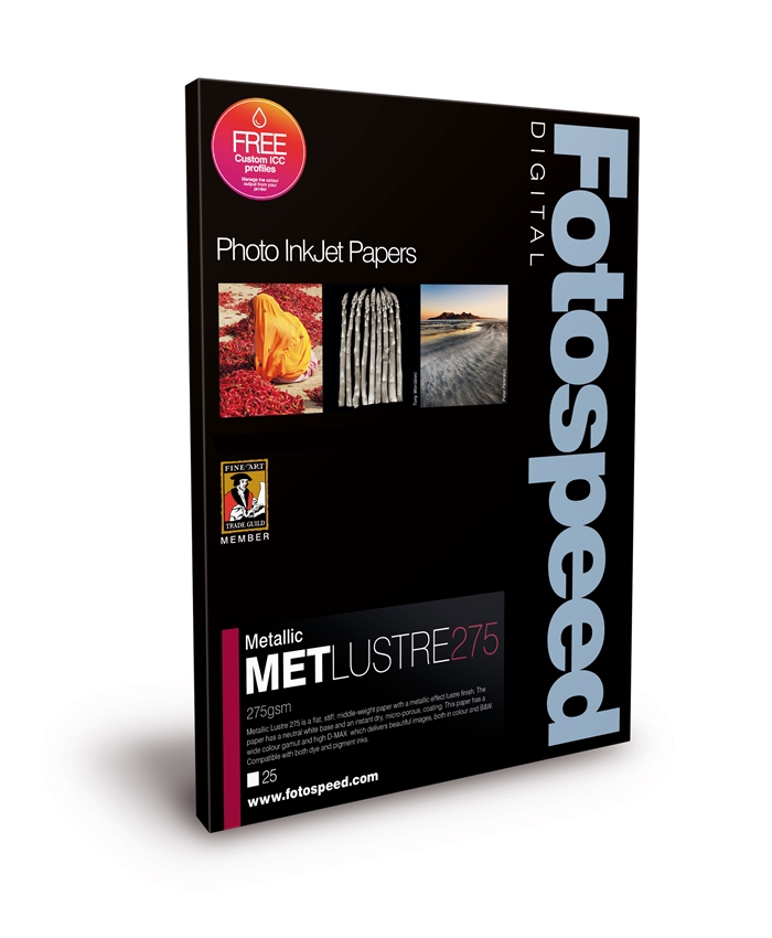 Fotospeed Metallic Lustre 275 g/m² - A4, 25 arkkia