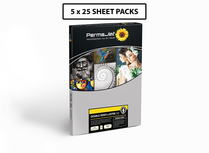 Permajet Double-Sided Lustre 295 g/m² - A3+ 125 arkkia