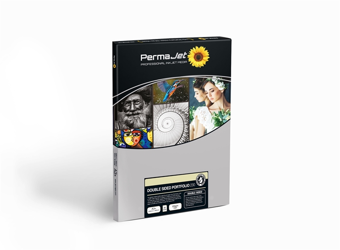 Permajet kaksipuolinen portfolio 230 g/m² - A3+ 25 arkkia