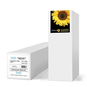Permajet Kevyt polyesterikangas 120 g/m² (2'' ydin) - 42" x 60 metriä