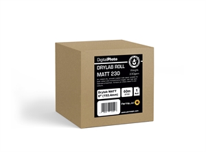 Permajet P75 Matt Drylab Rulla 240 g/m² - 6'' x 60 metriä