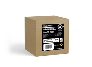 Permajet P75 Matt Drylab Rulla 240 g/m² - 8'' x 60 metriä